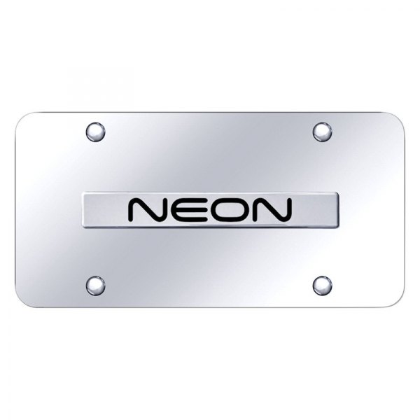 Autogold® - License Plate with 3D Neon Logo
