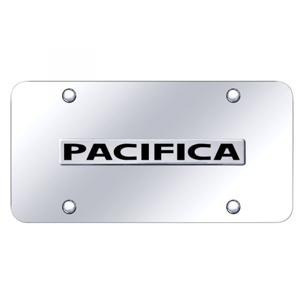 Autogold® - License Plate with 3D Pacifica Logo