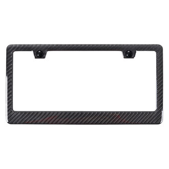 Autogold® - Gloss Black License Plate Frame