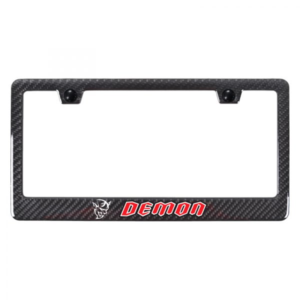 Autogold® - UV Printed License Plate Frame with Demon Logo