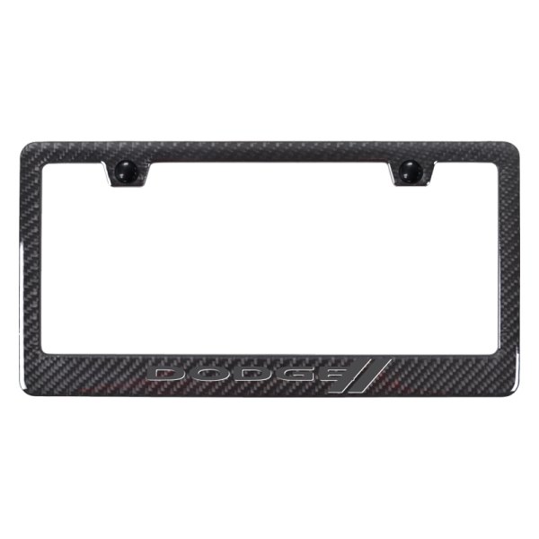 Autogold® - UV Printed License Plate Frame with Dodge Logo