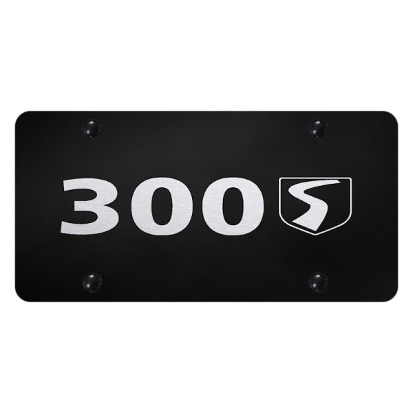Autogold® - License Plate with Laser Etched 300S Logo