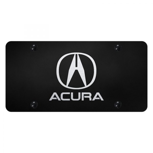 Autogold® - License Plate with Laser Etched Acura Logo and Emblem