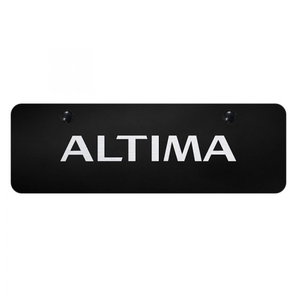 Autogold® - Mini Size License Plate with Laser Etched Altima Logo