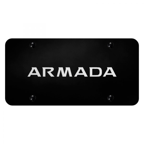 Autogold® - License Plate with Laser Etched Armada Logo