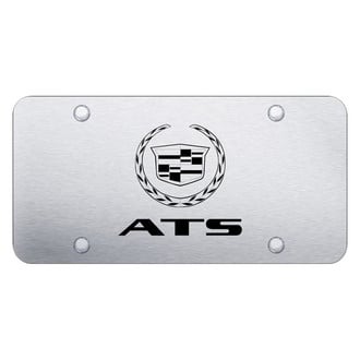 Autogold® - Brushed License Plate with Laser Etched ATS Logo