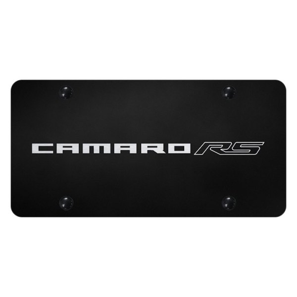 Autogold® - License Plate with Laser Etched Camaro RS Logo