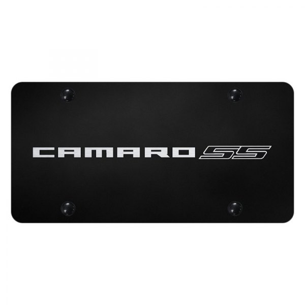 Autogold® - License Plate with Laser Etched Camaro SS Logo