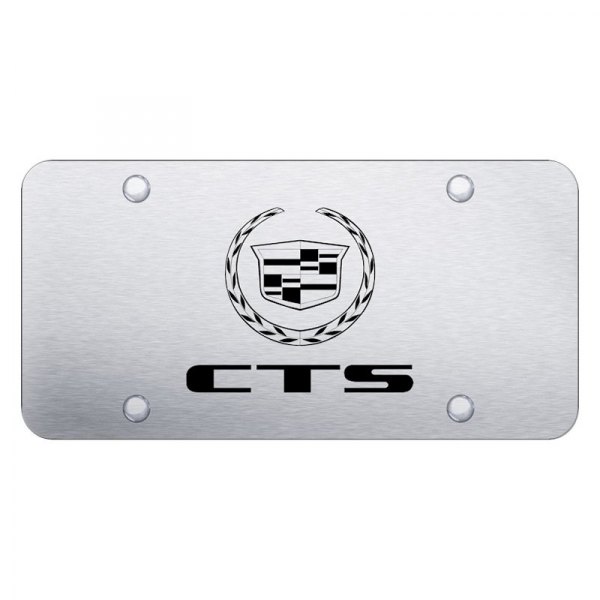 Autogold® - License Plate with Laser Etched CTS Logo