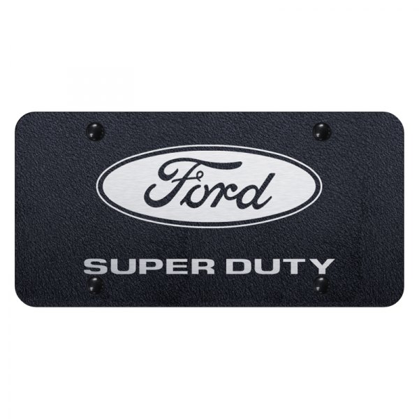 Autogold® - License Plate with Laser Etched Super Duty Logo