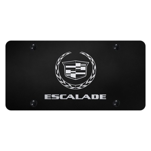 Autogold® - License Plate with Laser Etched Escalade Logo
