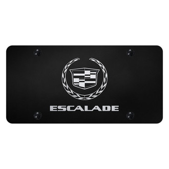 Autogold® - License Plate with Laser Etched Escalade Logo