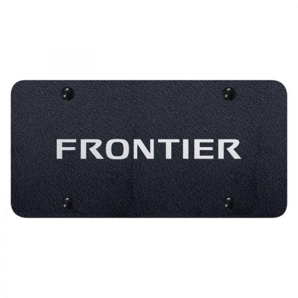 Autogold® - License Plate with Laser Etched Frontier Logo