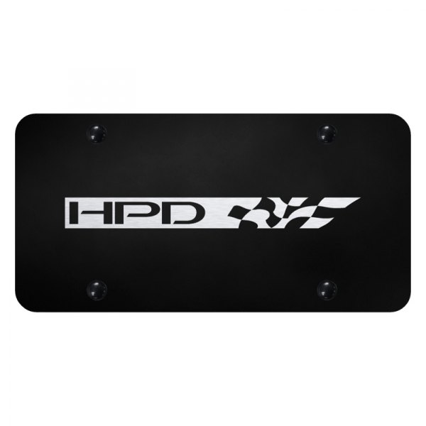 Autogold® - License Plate with Laser Etched HPD Logo