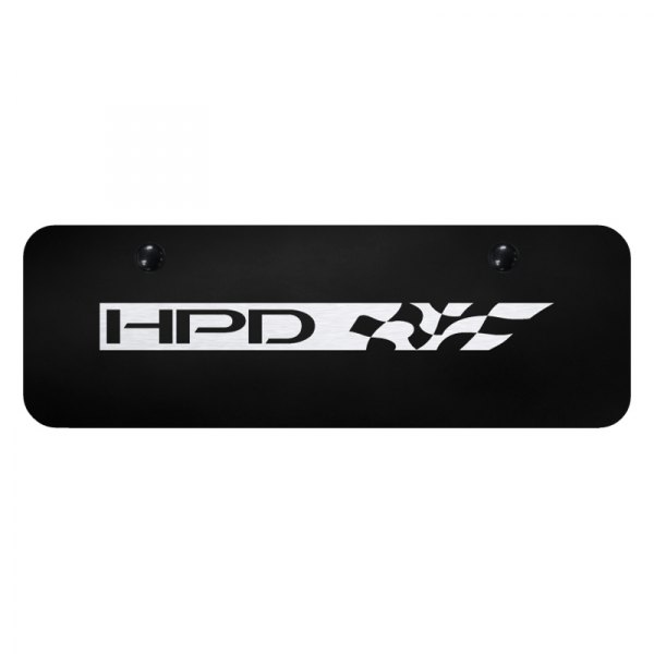 Autogold® - Mini Size License Plate with Laser Etched HPD Logo