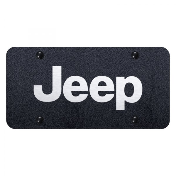 Autogold® - License Plate with Laser Etched Jeep Logo