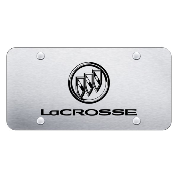Autogold® - License Plate with Laser Etched LaCrosse Logo