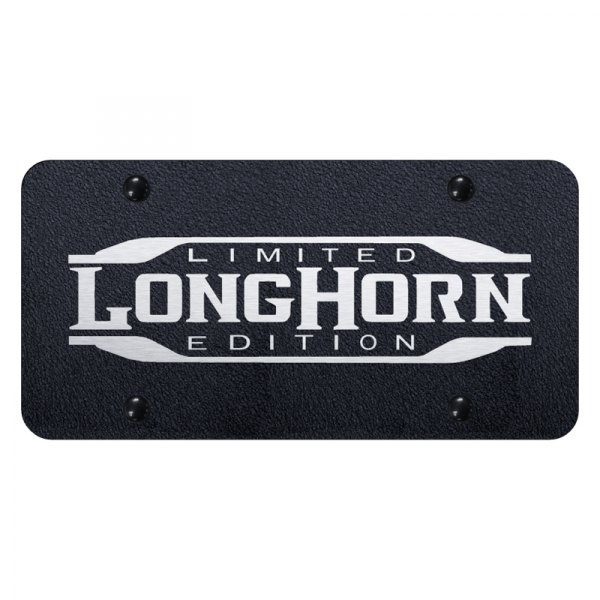 Autogold® - License Plate with Longhorn Limited Edition Logo