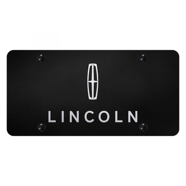Autogold® - License Plate with Laser Etched Lincoln Logo
