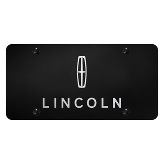 Autogold® - License Plate with Laser Etched Lincoln Logo