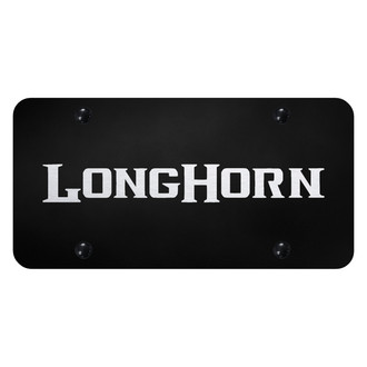 Autogold® - License Plate with Laser Etched Longhorn Logo