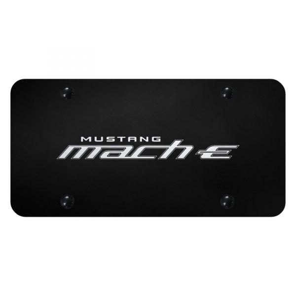 Autogold® - License Plate with Laser Etched Mach-E Logo