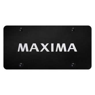 Autogold® - License Plate with Laser Etched Maxima Logo