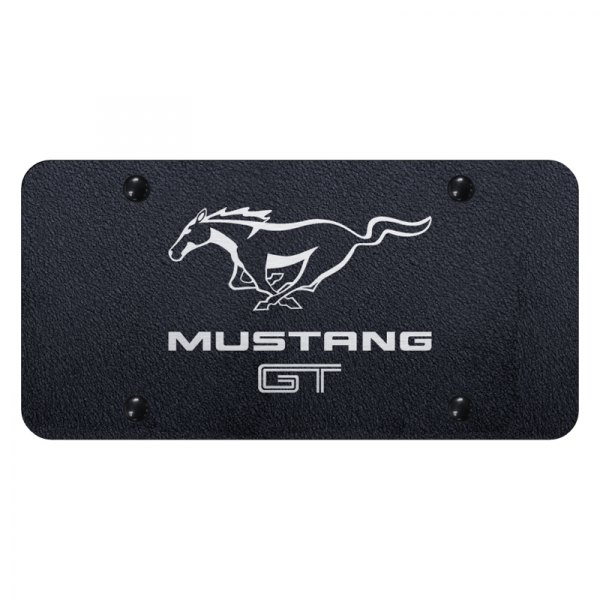 Autogold® - License Plate with Laser Etched Mustang GT Logo