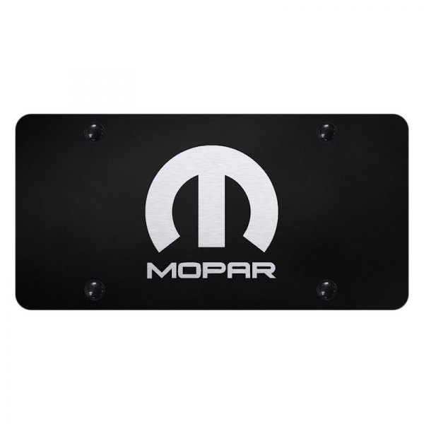 Autogold® - License Plate with Laser Etched Mopar Logo