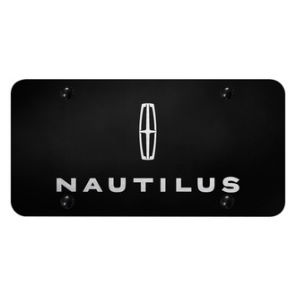 Autogold® - License Plate with Laser Etched Nautilus Logo