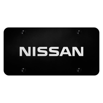 Autogold® - License Plate with Laser Etched Nissan Logo