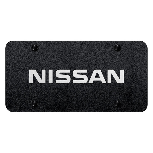 Autogold® - License Plate with Laser Etched Nissan Logo