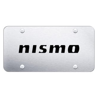 Autogold® - Brushed License Plate with Laser Etched NISMO Logo