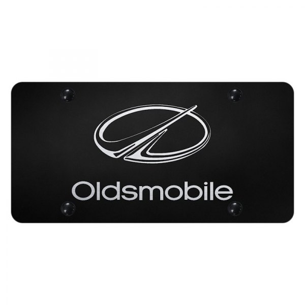 Autogold® - License Plate with Laser Etched Oldsmobile Logo