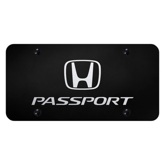Autogold® - License Plate with Laser Etched Passport Logo