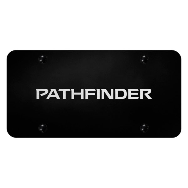 Autogold® - License Plate with Laser Etched Pathfinder Logo