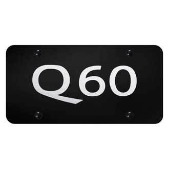 Autogold® - License Plate with Laser Etched Q60 Logo