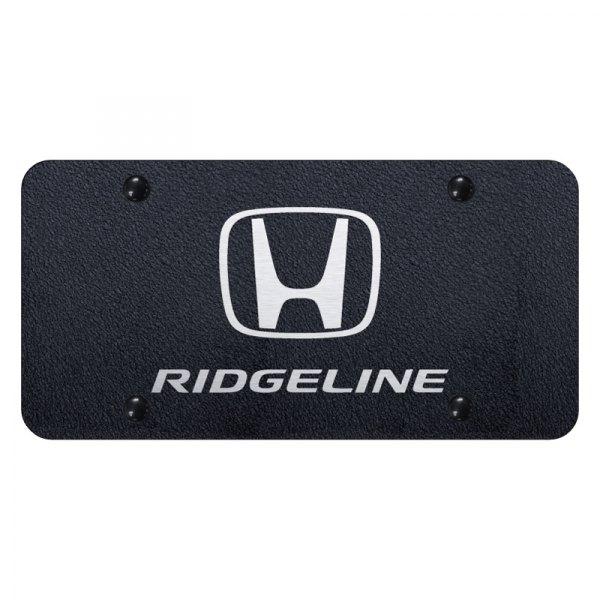 Autogold® - License Plate with Laser Etched Ridgeline Logo