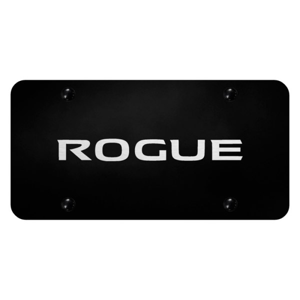 Autogold® - License Plate with Laser Etched Rogue Logo