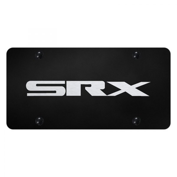 Autogold® - License Plate with Laser Etched SRX Logo