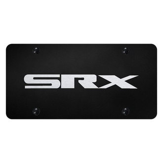 Autogold® - License Plate with Laser Etched SRX Logo