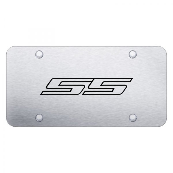 Autogold® - License Plate with Laser Etched SS Logo