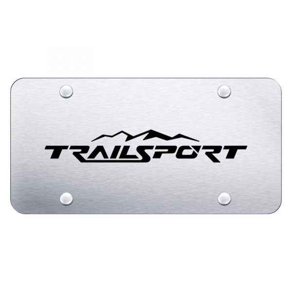 Autogold® - License Plate with Laser Etched TrailSport Logo