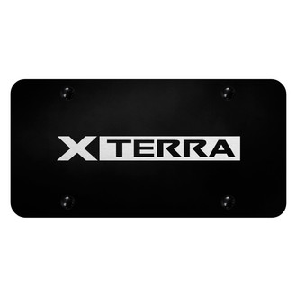 Autogold® - License Plate with Laser Etched Xterra Logo