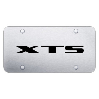 Autogold® - Chrome License Plate with Laser Etched XTS Logo