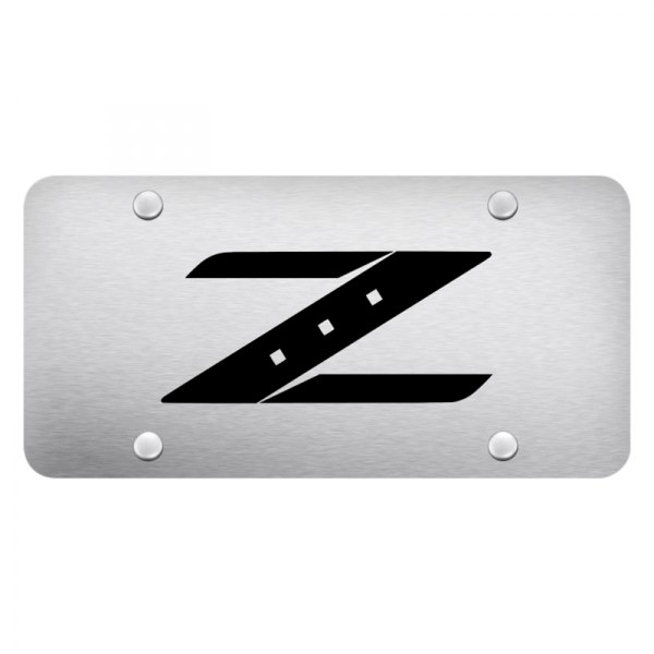 Autogold® - License Plate with Laser Etched Z Logo