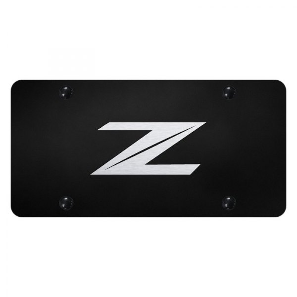 Autogold® - License Plate with Laser Etched Z New Logo