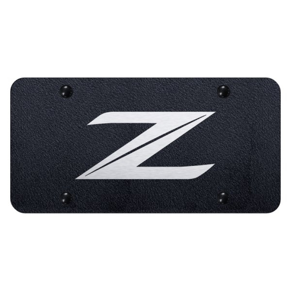 Autogold® - License Plate with Laser Etched Z New Logo