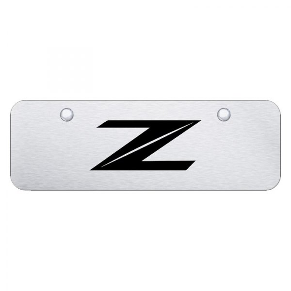 Autogold® - Mini Size License Plate with Laser Etched Z New Logo