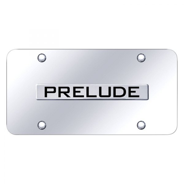 Autogold® - License Plate with 3D Prelude Logo